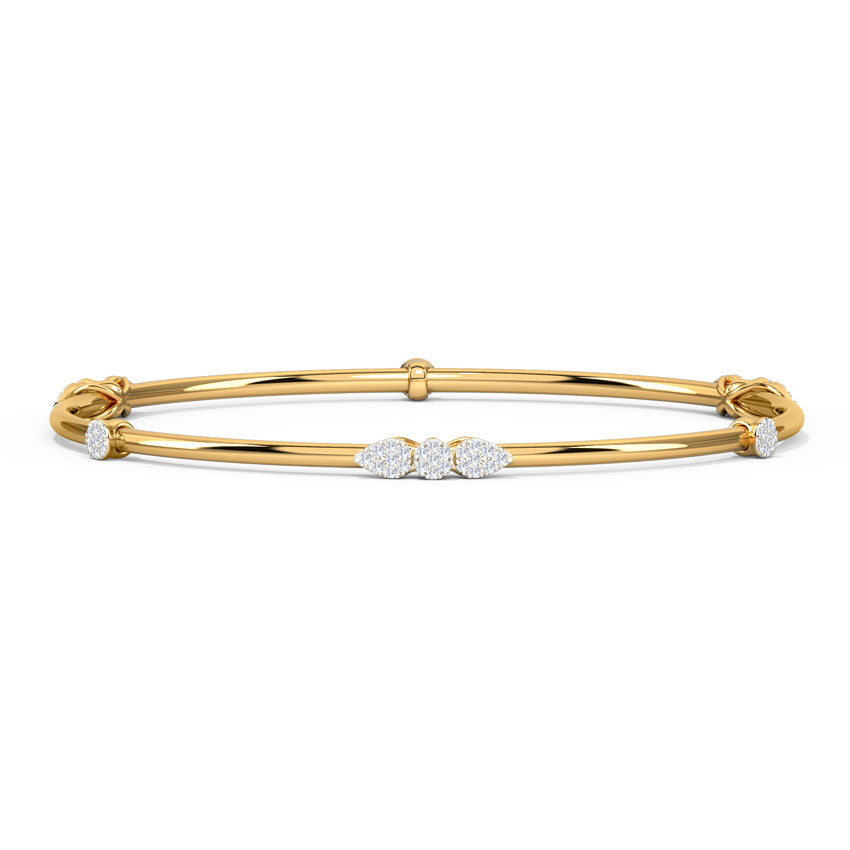 Droplet Diamond Bangle