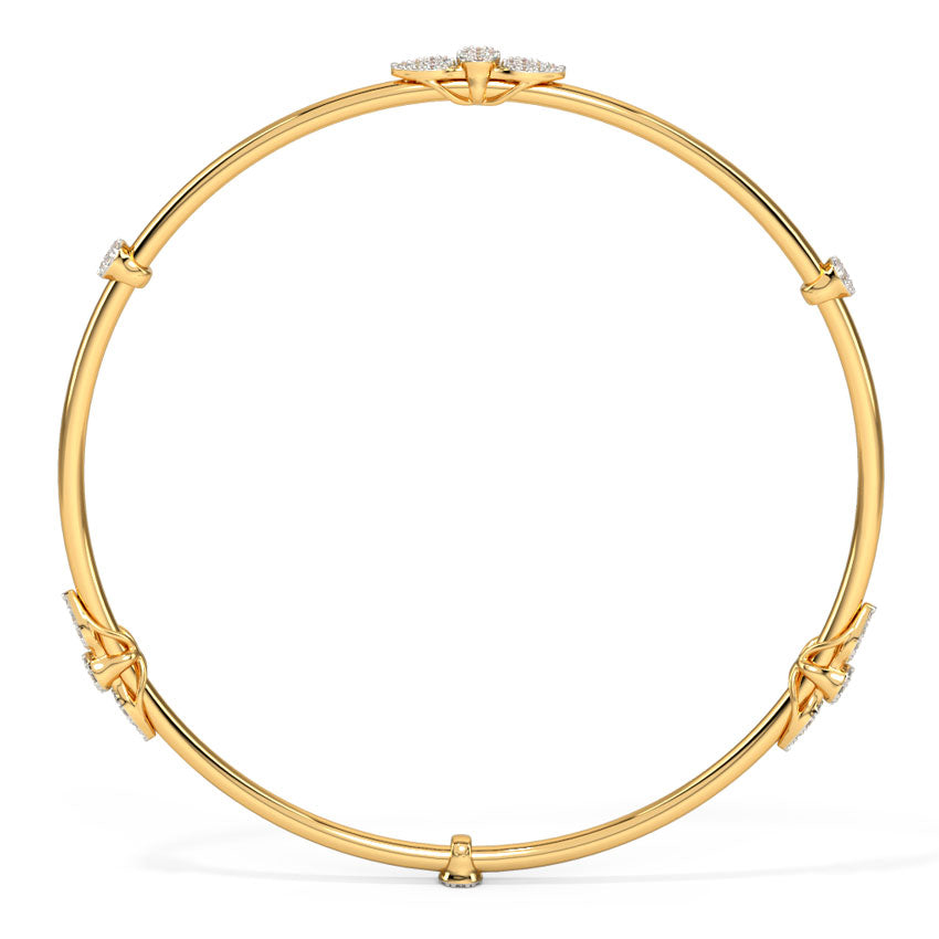 Droplet Diamond Bangle