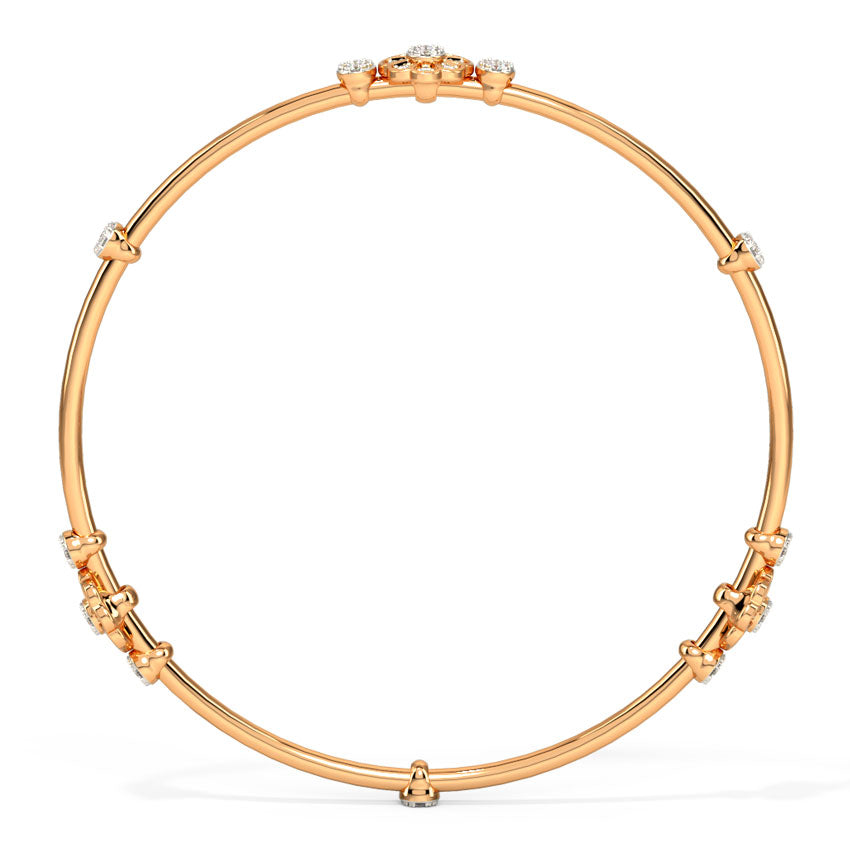 Flora Diamond Bangle