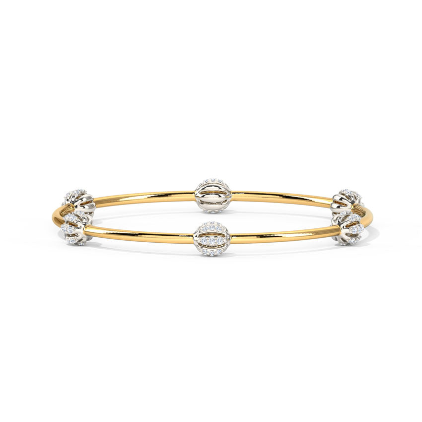 Illustrious Orb Diamond Bangle