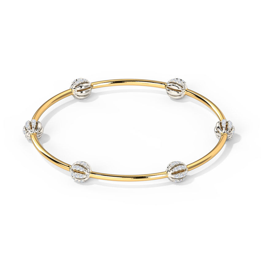 Illustrious Orb Diamond Bangle