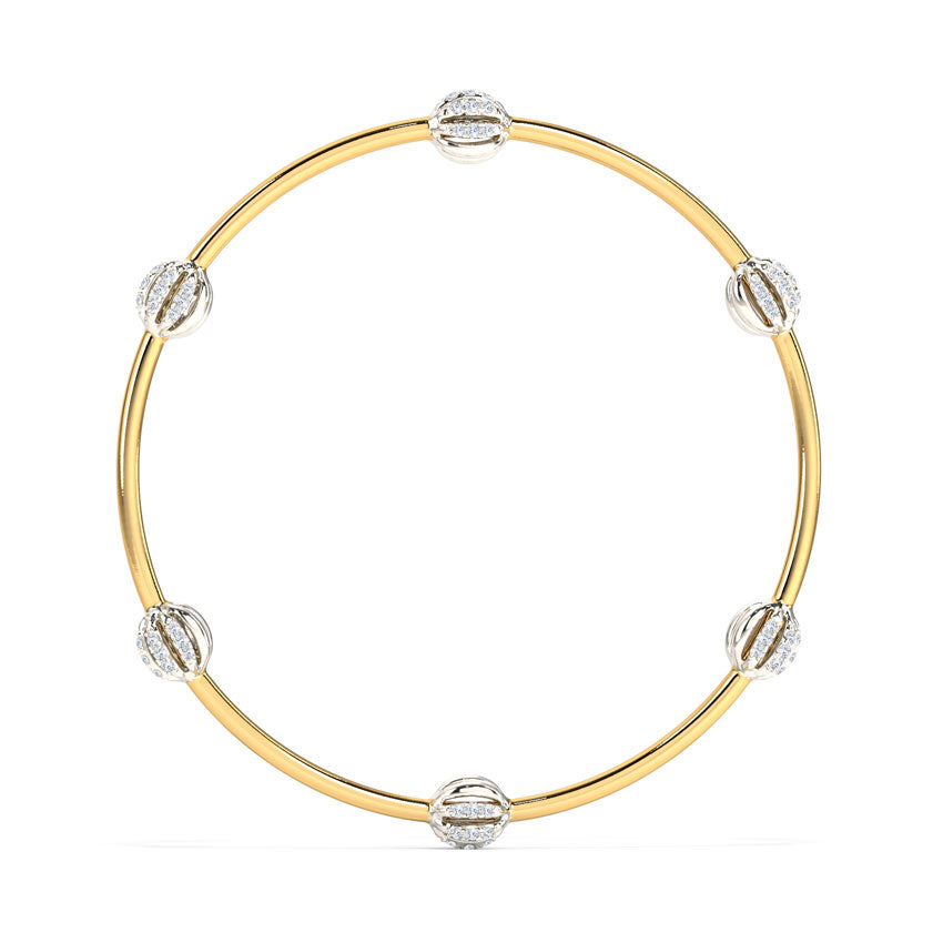 Illustrious Orb Diamond Bangle