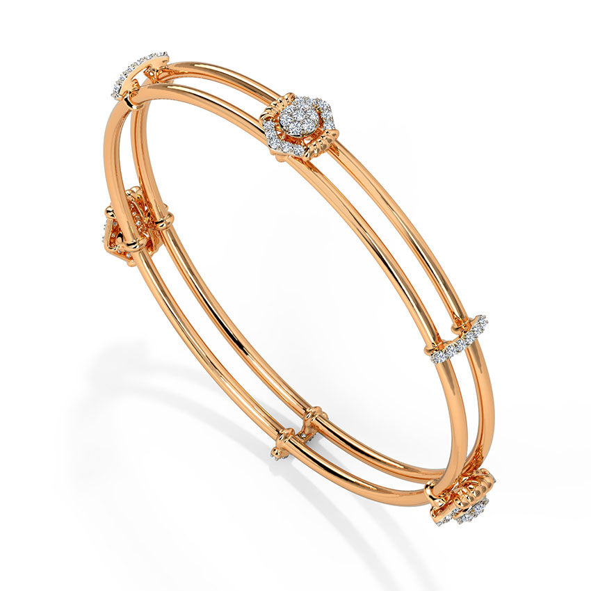 Brynn Diamond Bangle