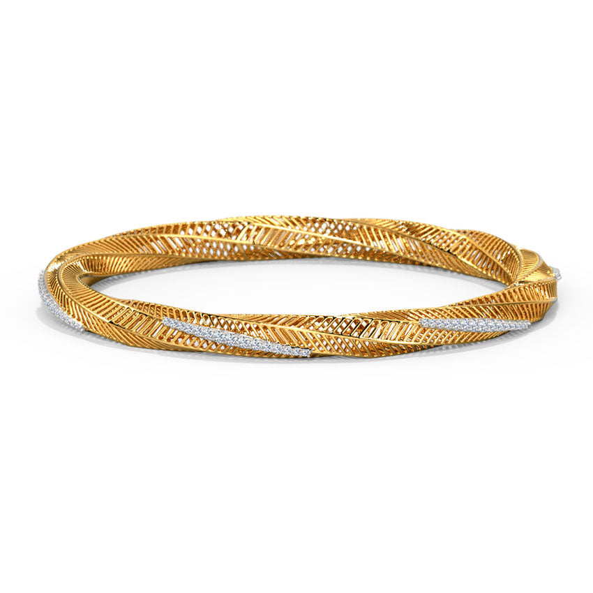 Aurora Diamond Bangle