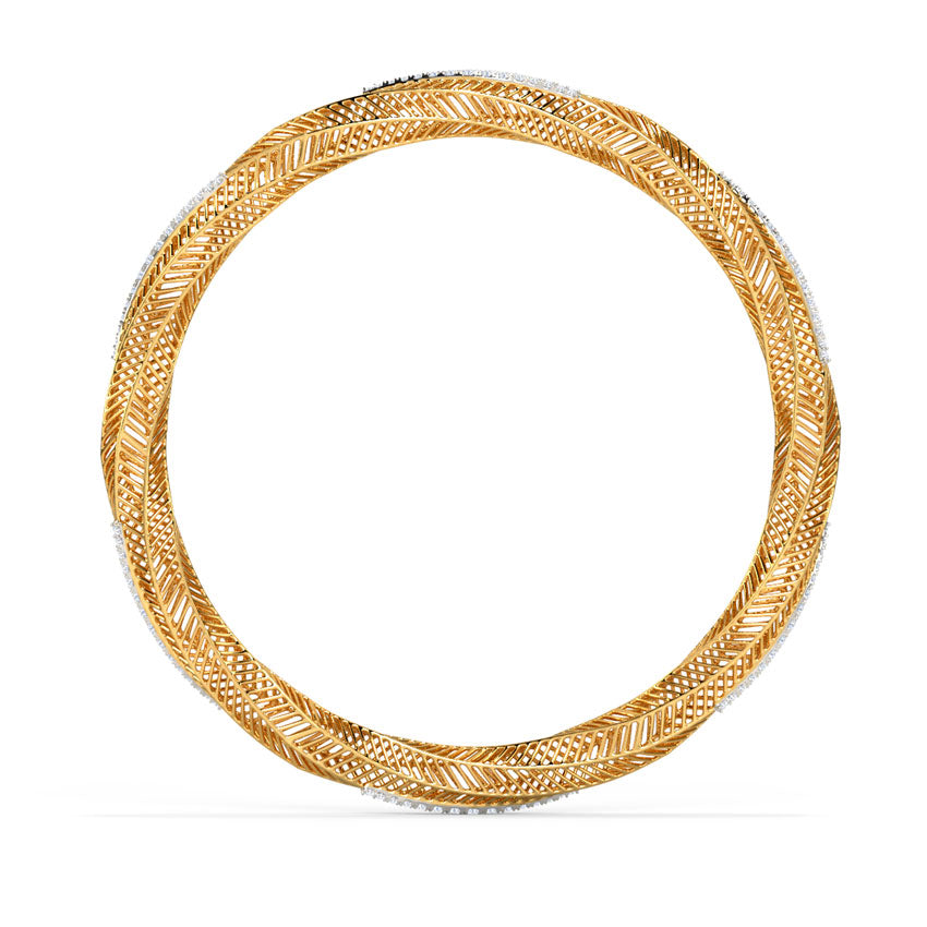 Aurora Diamond Bangle