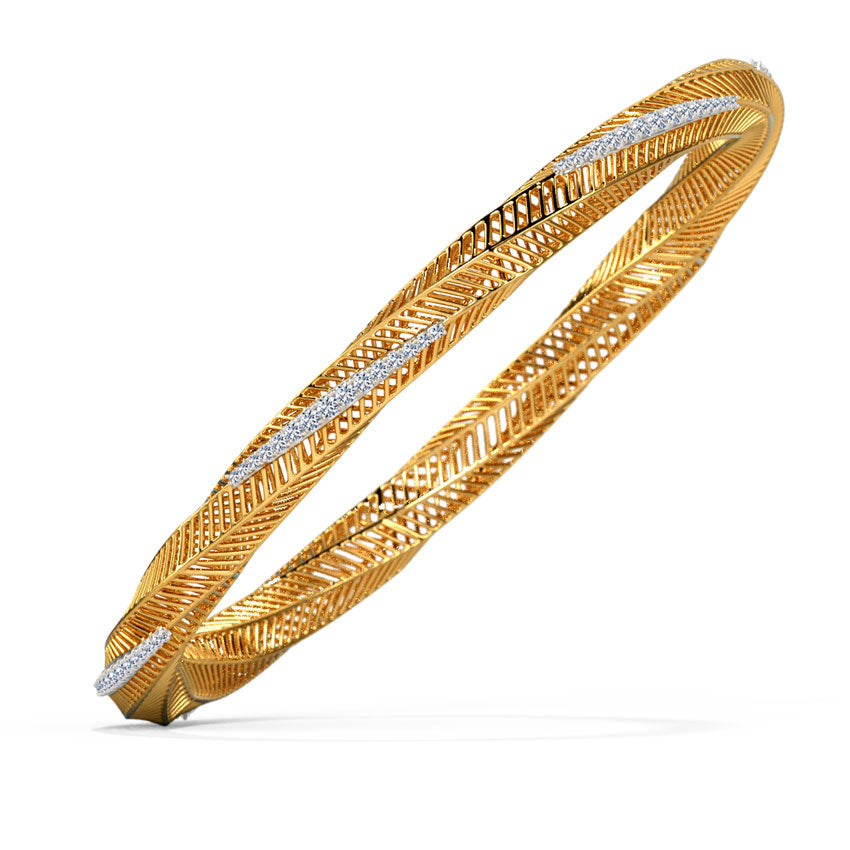 Aurora Diamond Bangle