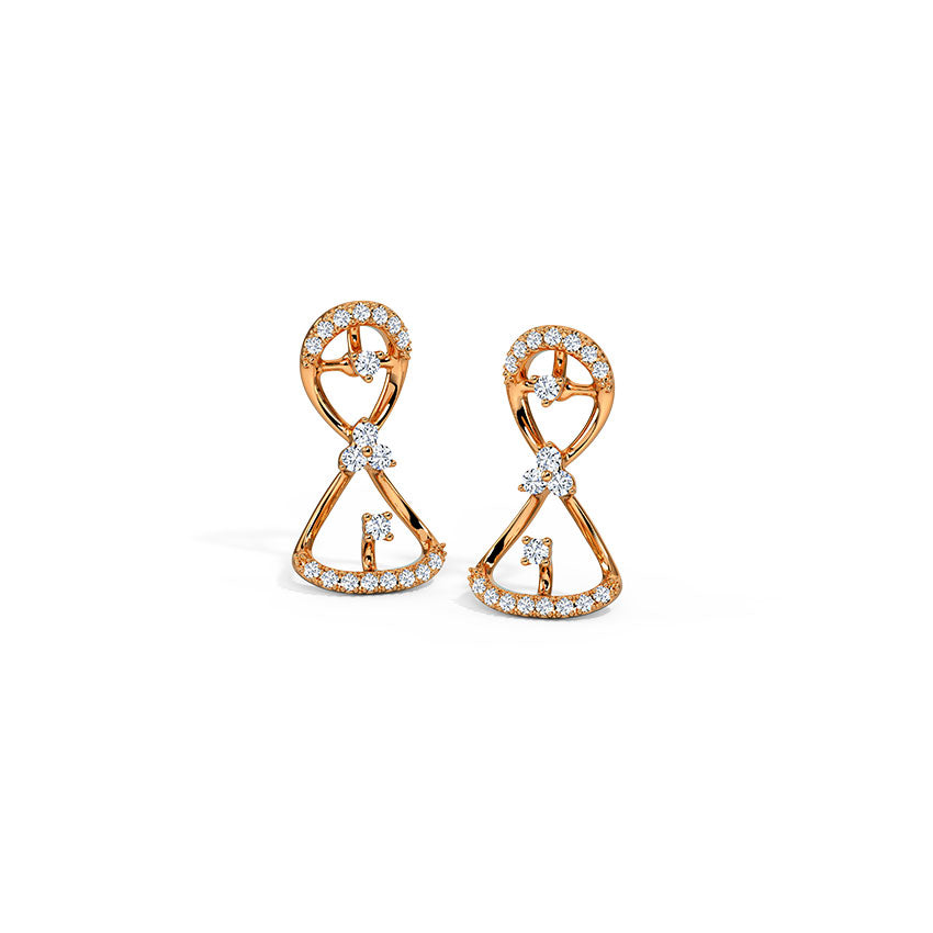 Astra Diamond Stud Earrings
