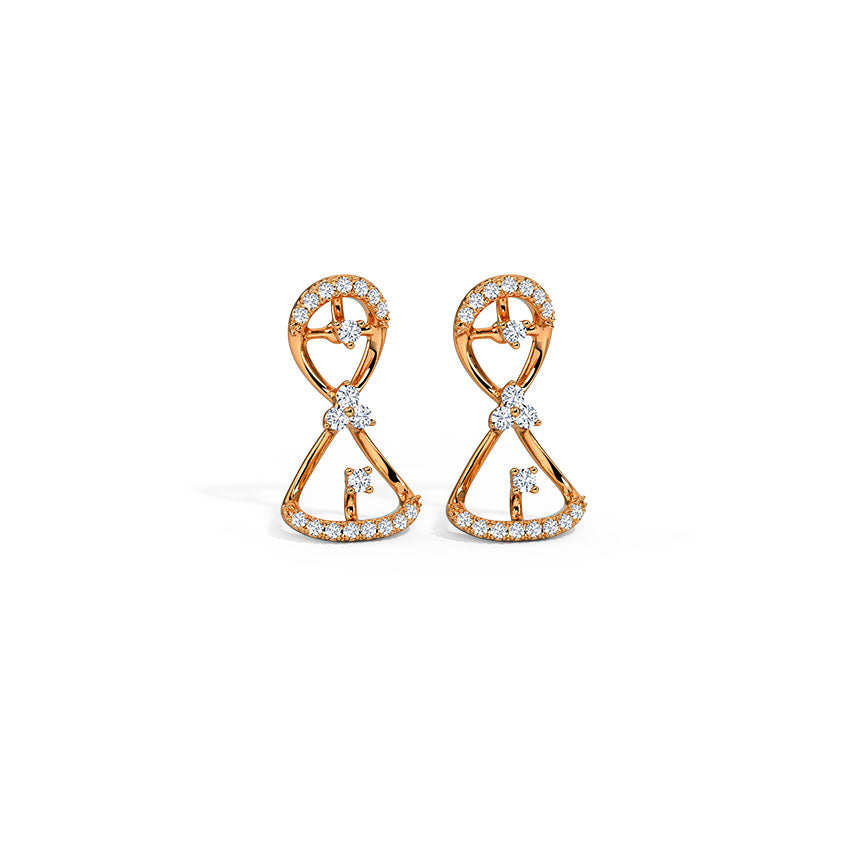 Astra Diamond Stud Earrings