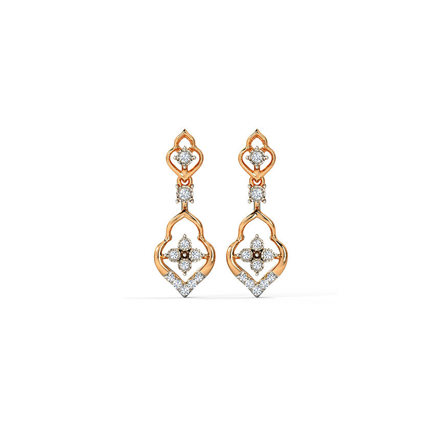 Nina Diamond Drop Earrings