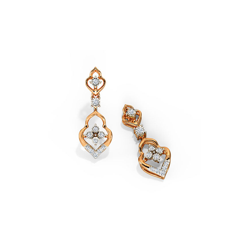Nina Diamond Drop Earrings