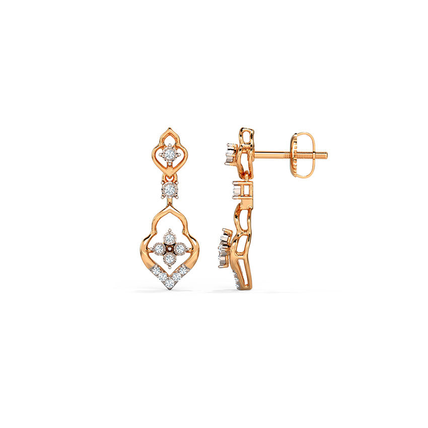 Nina Diamond Drop Earrings