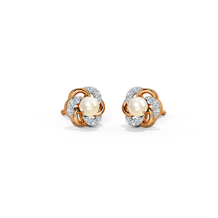 Effie Pearl Stud Earrings