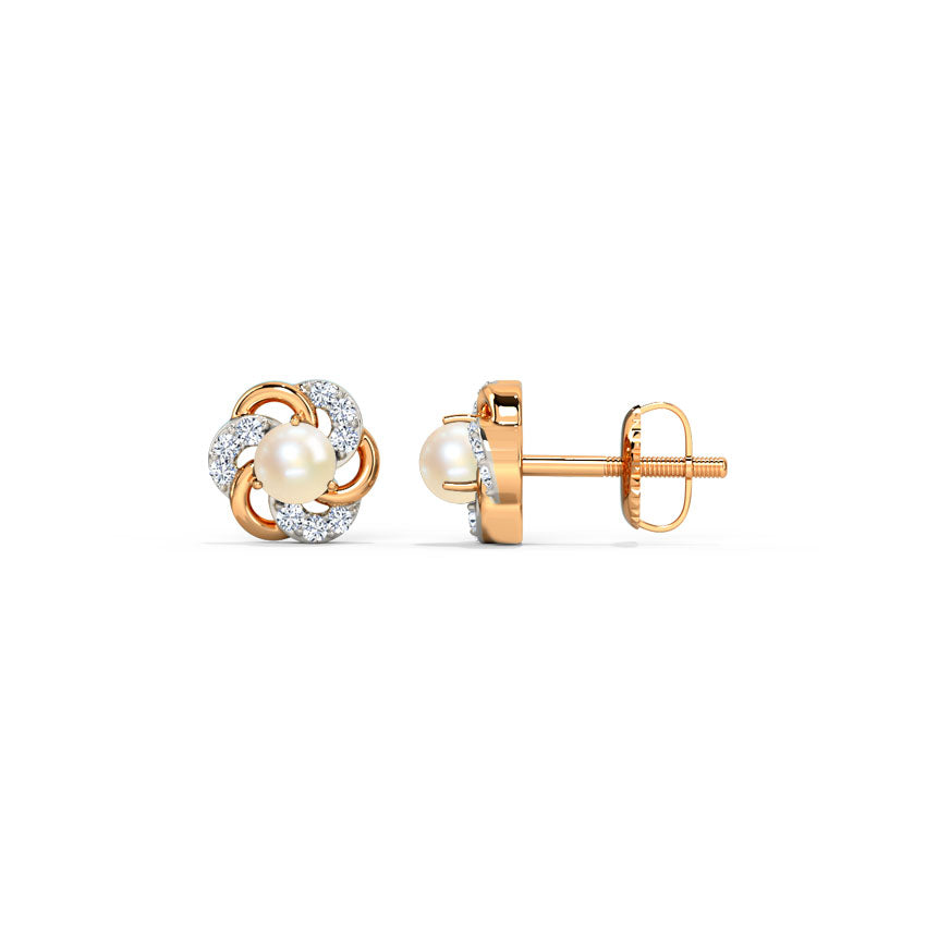 Effie Pearl Stud Earrings