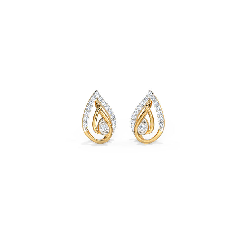 Twinkle Diamond Stud Earrings