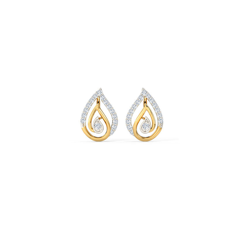 Twinkle Diamond Stud Earrings
