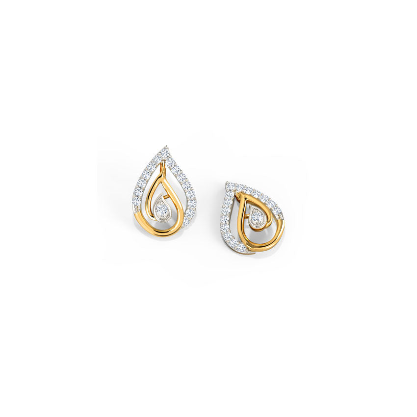 Twinkle Diamond Stud Earrings