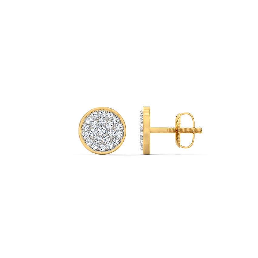 Maddison Glint Diamond Stud Earrings