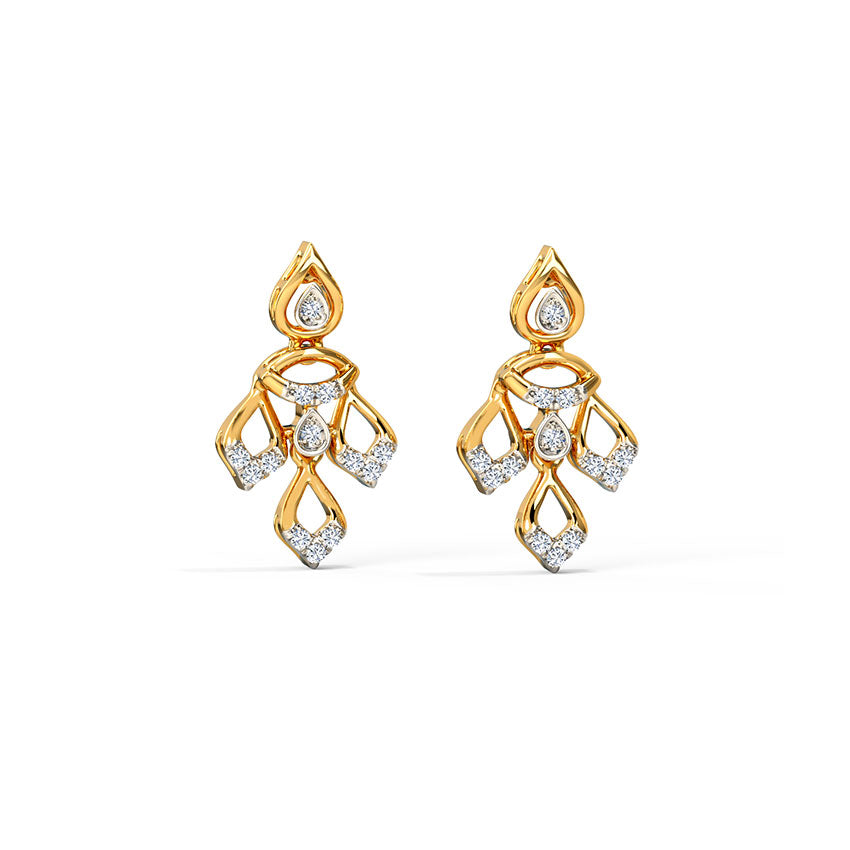 Ishika Diamond Drop Earrings
