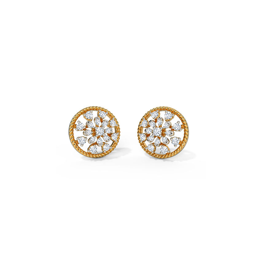Dazzling Diamond Stud Earrings