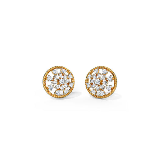 Dazzling Diamond Stud Earrings