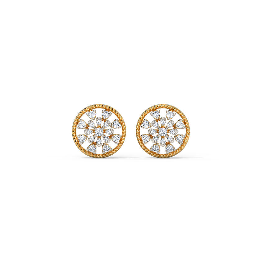 Dazzling Diamond Stud Earrings