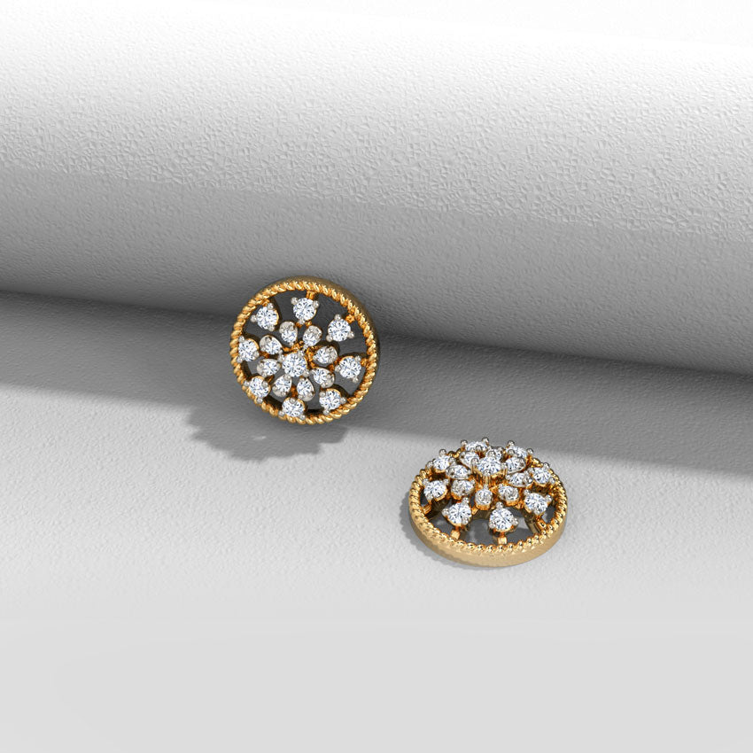 Dazzling Diamond Stud Earrings