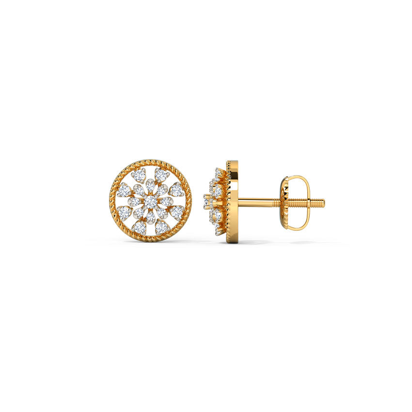 Dazzling Diamond Stud Earrings