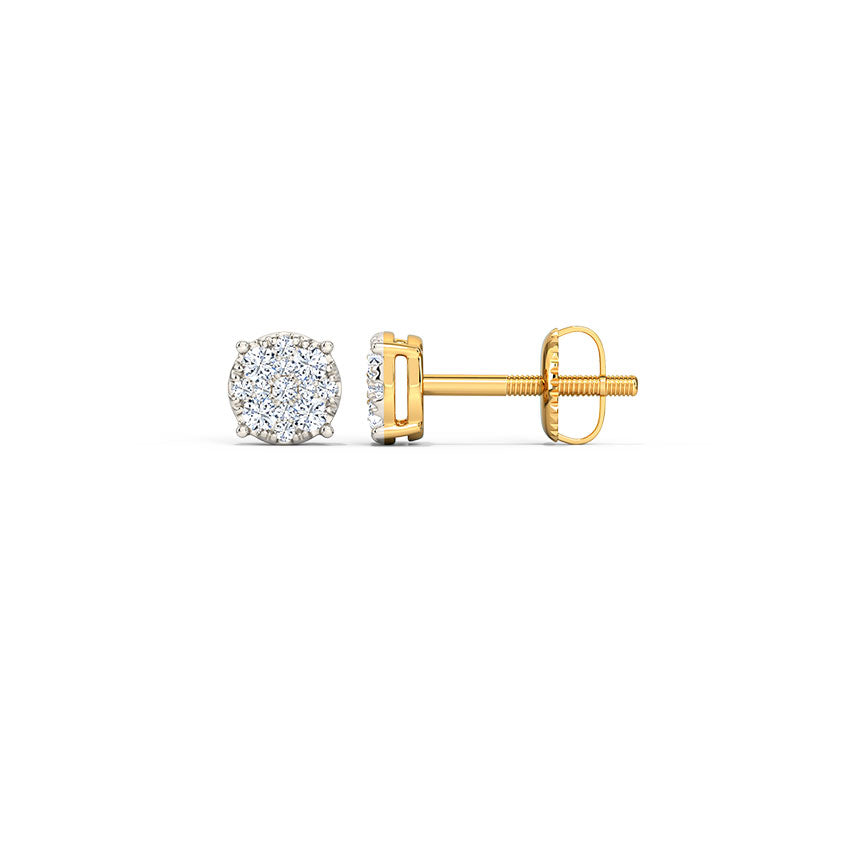Sara Diamond Stud Earrings