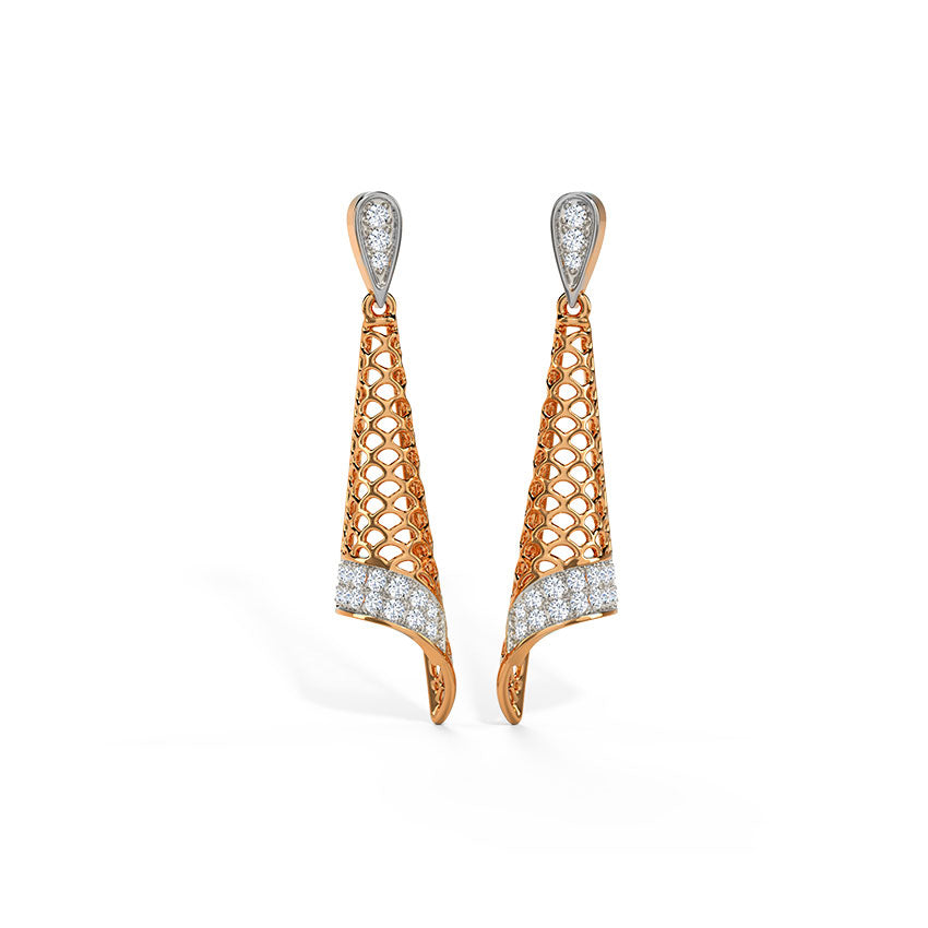 Katherine Cutout Diamond Drops