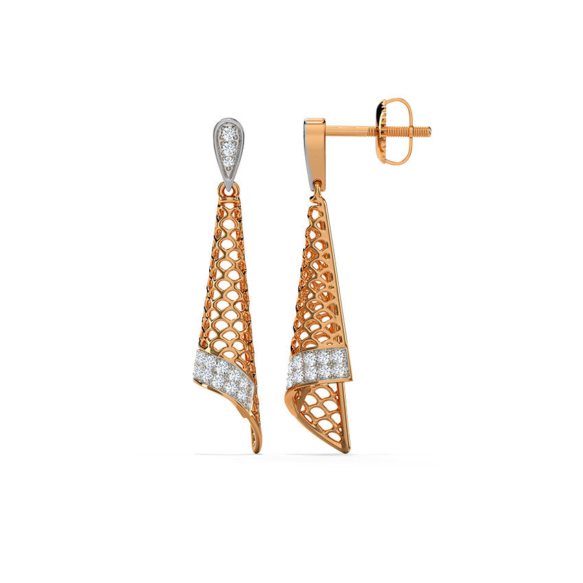 Katherine Cutout Diamond Drops