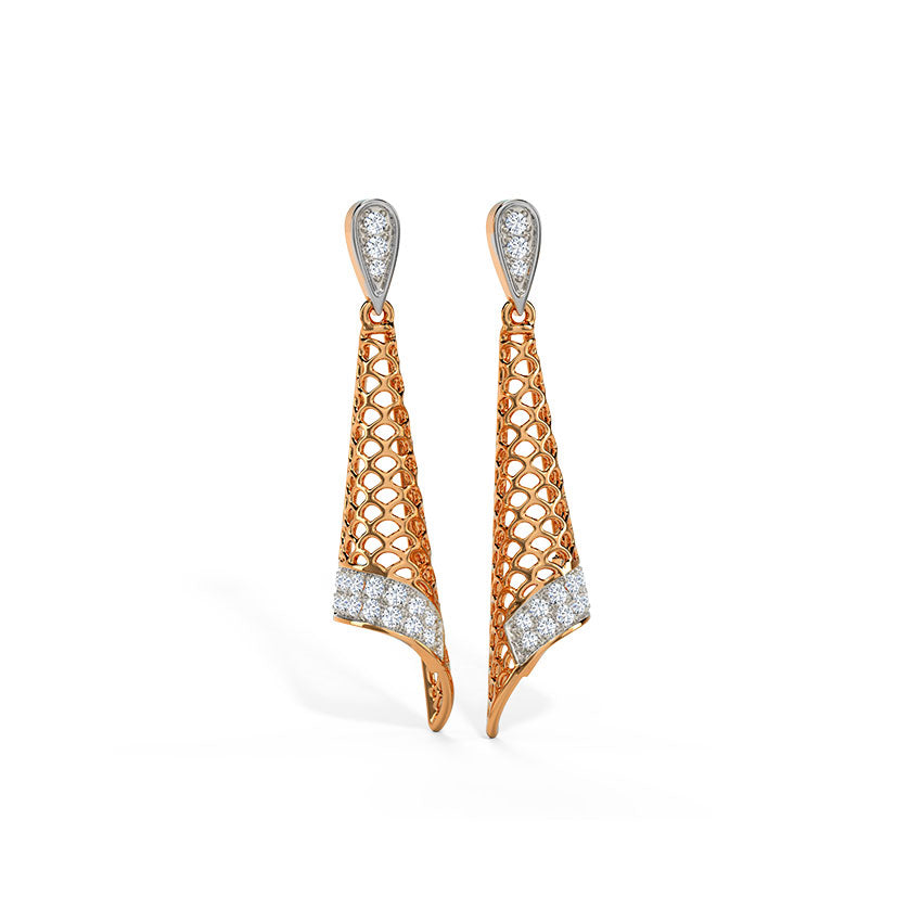 Katherine Cutout Diamond Drops