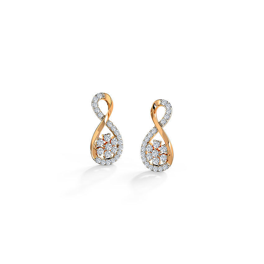 Eternal Diamond Stud Earrings