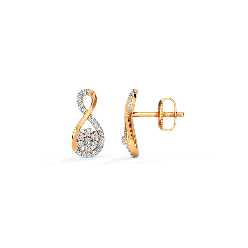 Eternal Diamond Stud Earrings
