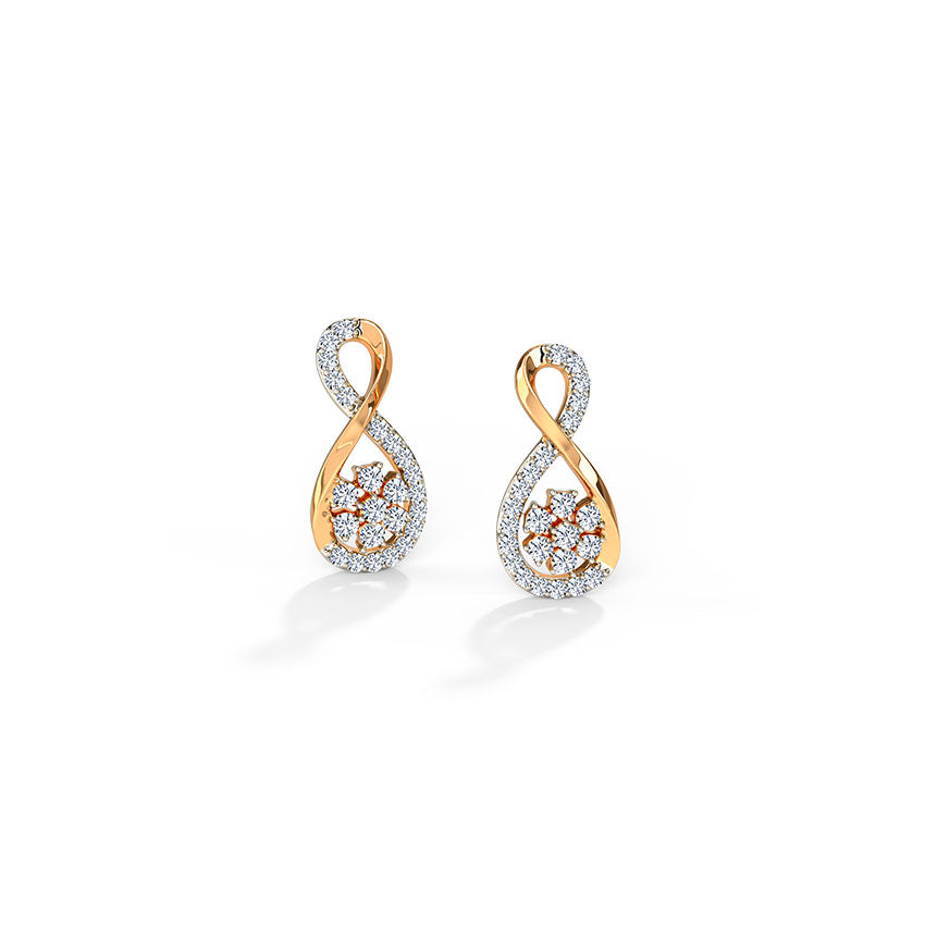 Eternal Diamond Stud Earrings
