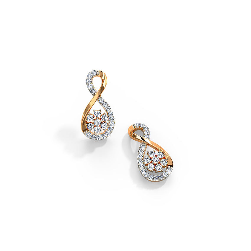 Eternal Diamond Stud Earrings