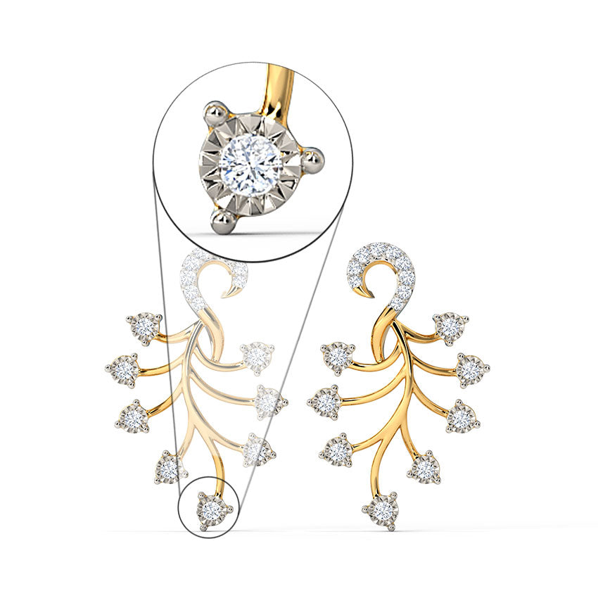 Omni Diamond Stud Earrings