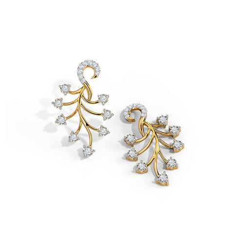 Omni Diamond Stud Earrings
