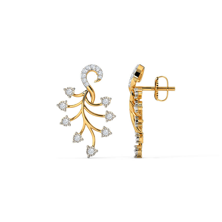 Omni Diamond Stud Earrings
