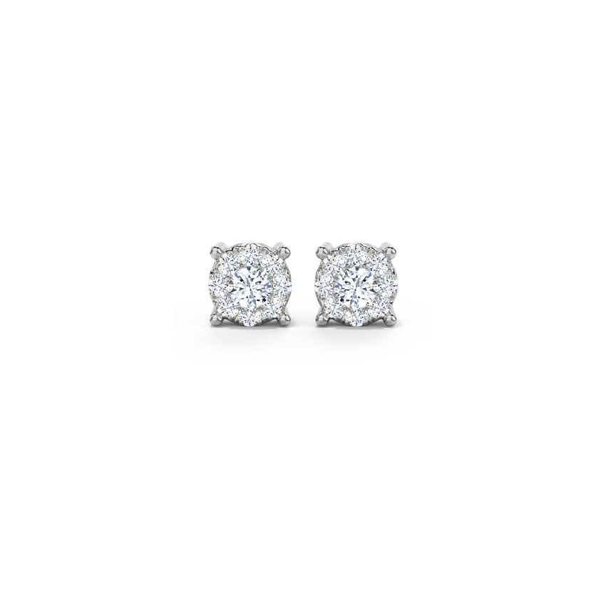 Irina Glamorous Diamond Stud Earrings