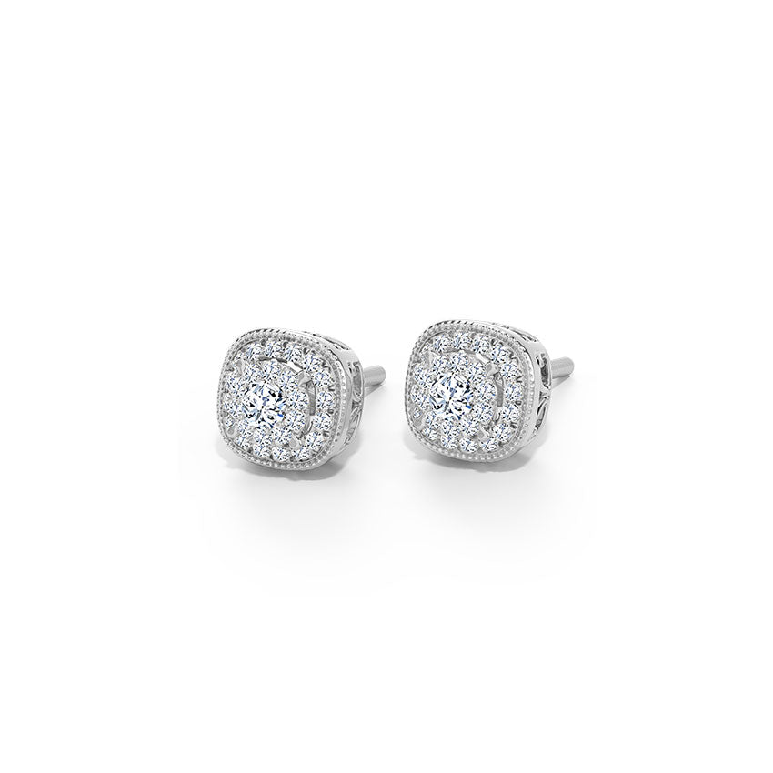 Timeless Diamond Stud Earrings