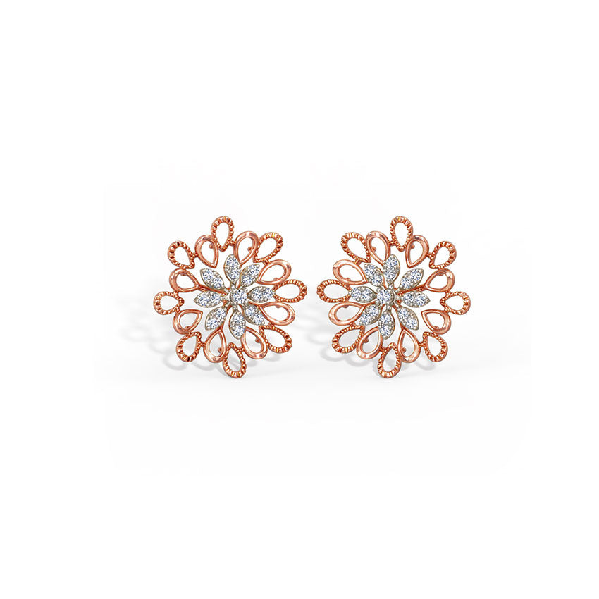Avalon Detachable Diamond Stud Earrings