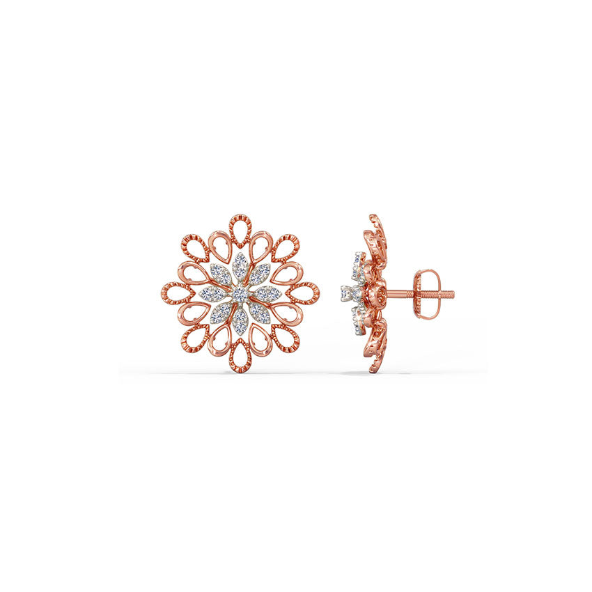 Avalon Detachable Diamond Stud Earrings