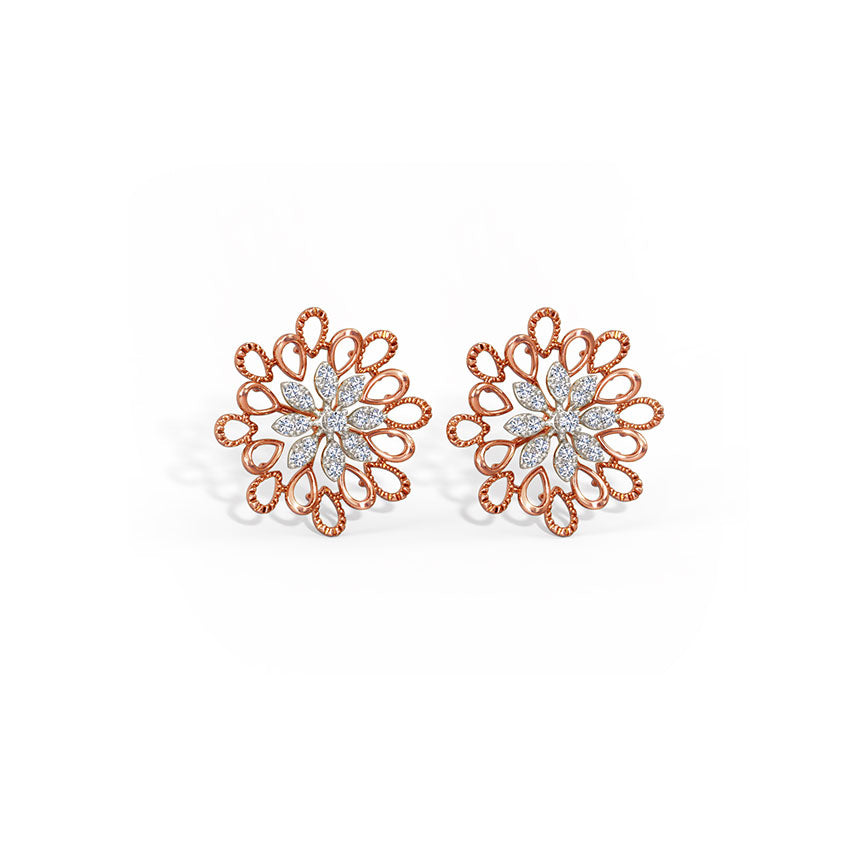 Avalon Detachable Diamond Stud Earrings