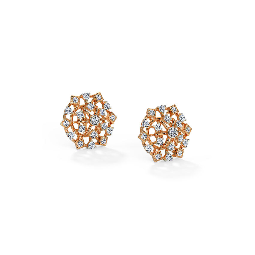 Ayla Diamond Stud Earrings