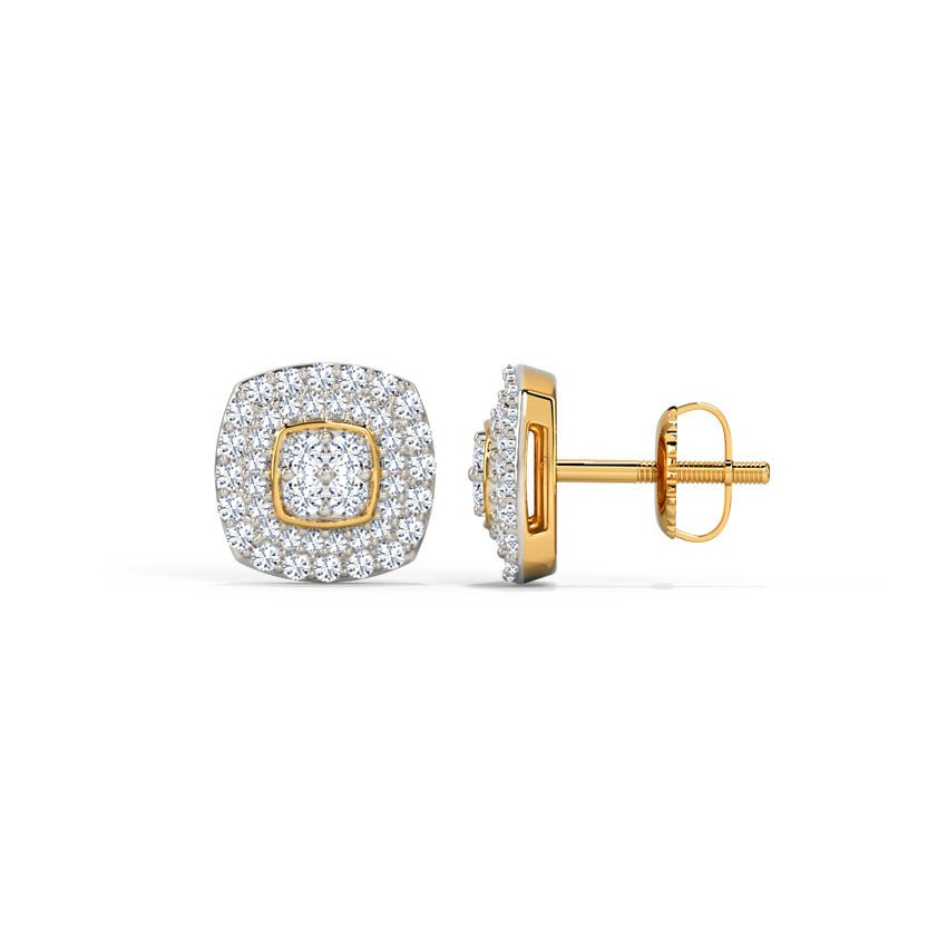 Sylvie Stud Diamond Stud Earrings