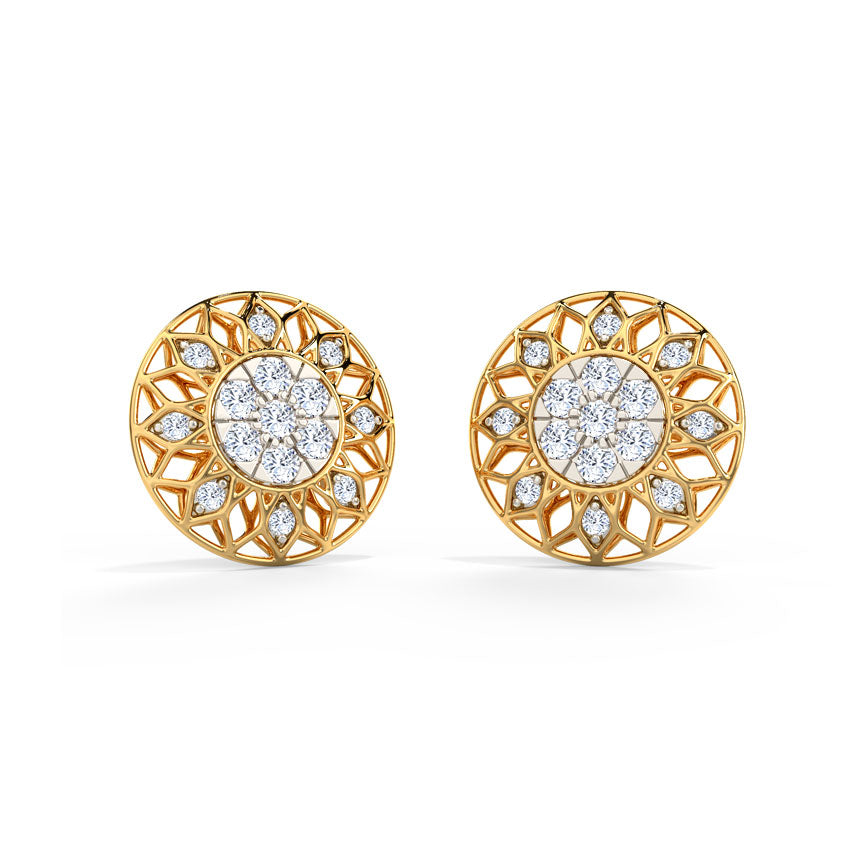Shaila Detachable Diamond Stud Earrings