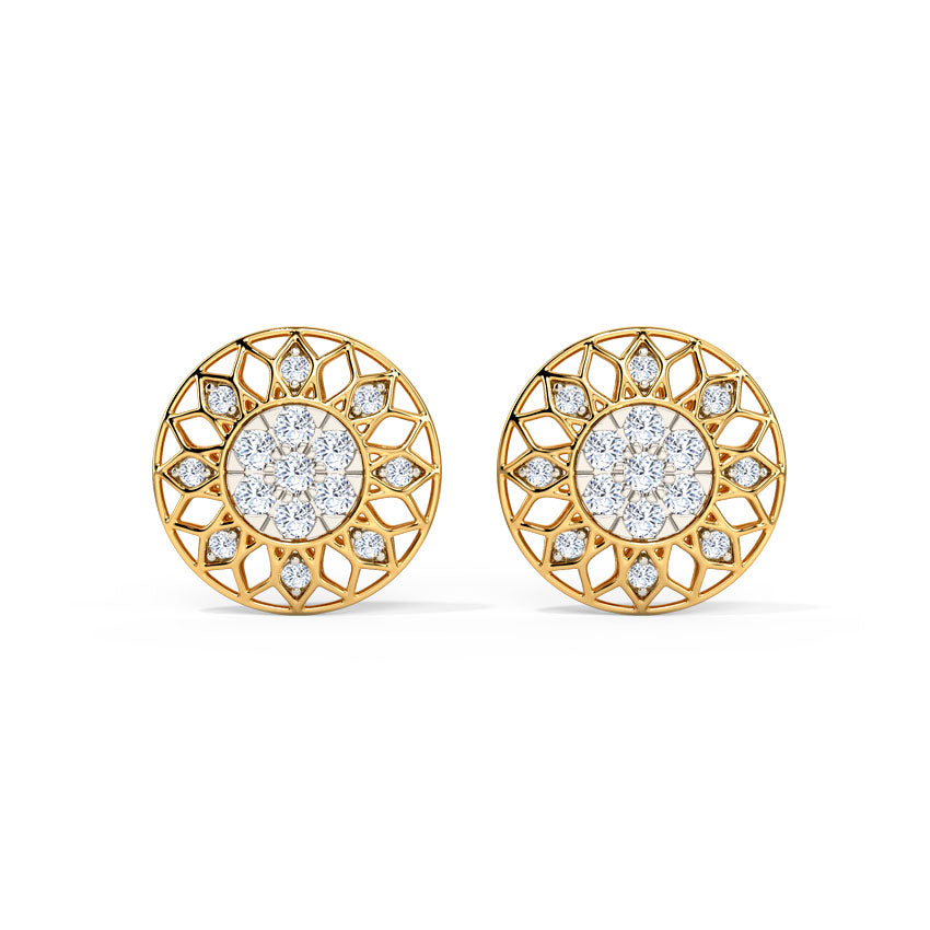 Shaila Detachable Diamond Stud Earrings