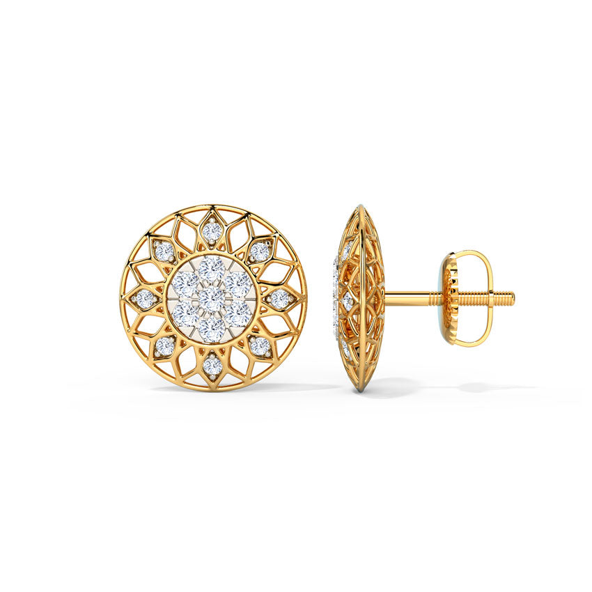 Shaila Detachable Diamond Stud Earrings