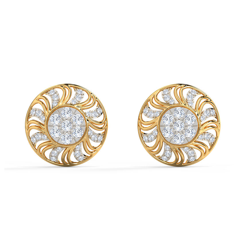 Vera Detachable Diamond Stud Earrings