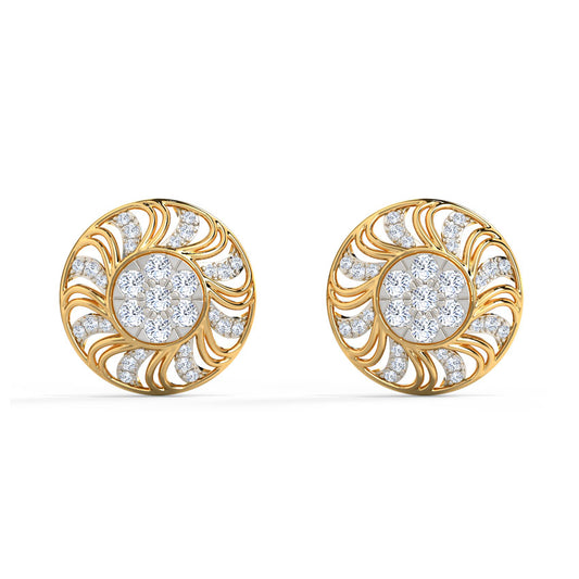 Vera Detachable Diamond Stud Earrings